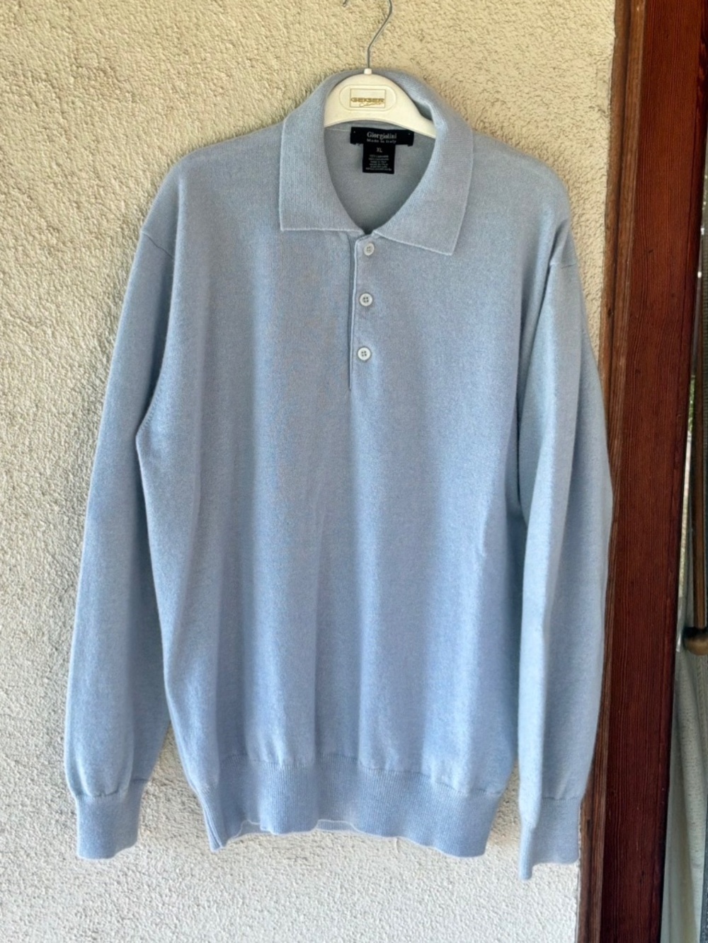 GIORGIOLINI 100% CASHMERE SWEATER